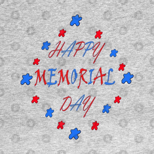 Happy Memorial day t-shirt by stof beauty